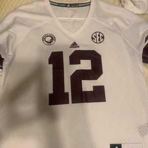 Texas A&M adidas jersey size L
